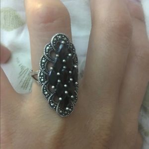 Beautiful black stone Ring